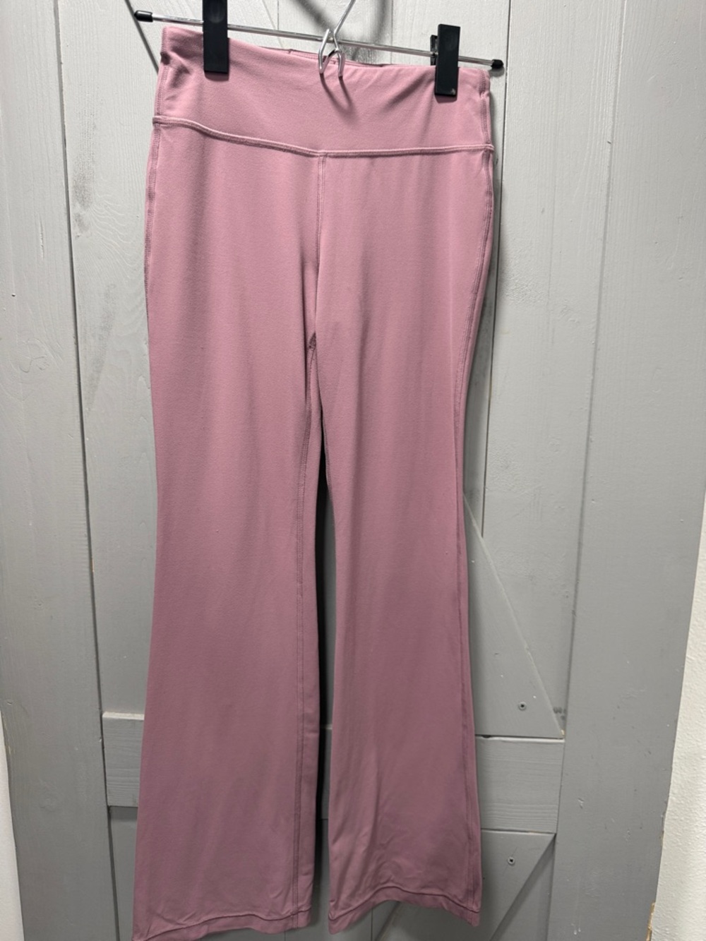 Girls Athleta Pink/mauve Flare Yoga Pants